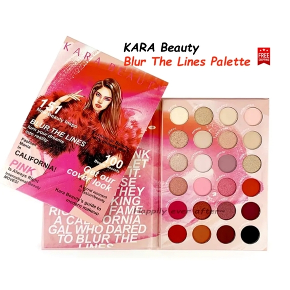 KARA Beauty Blur the lines 24 Colors Eyeshadow Palette - Picture 1 of 10